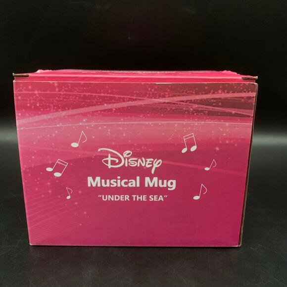 NEW Disney The Little Mermaid Musical Mug Plays “Under The Sea” Coffee Tea Cup - Picture 16 of 16